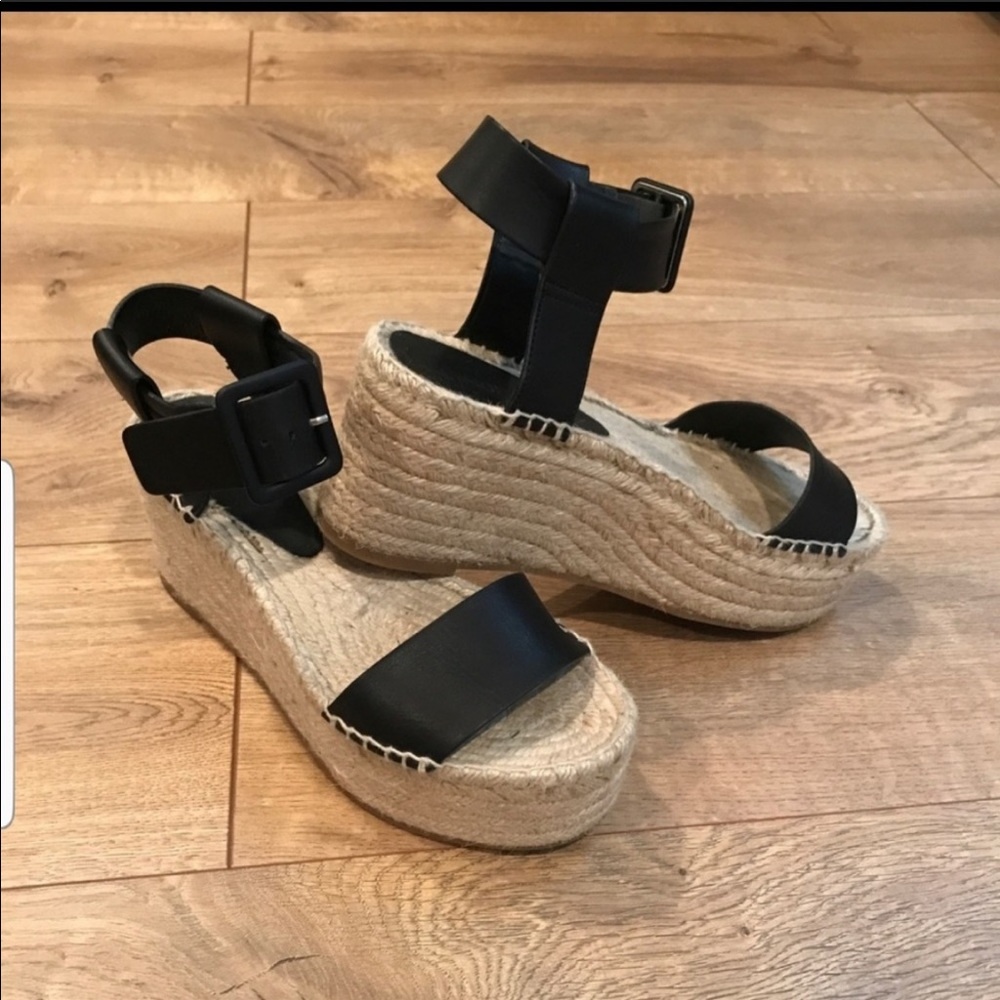 VINCE abby platforms SIZE 8